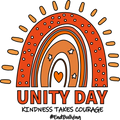 Anti Bully Rainbow T-shirt, Unity Day Heart Shirt, Anti Bullying Shirt, School Kindness Tee, Bully Awareness School T Shirt, Anti Bully Gift