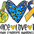 Extra Chromosome Shirt, Down Syndrome Awareness TShirt, Cute Down Syndrome Shirt, We Love Down Syndrome Shirt, T21 and Down Syndrome T-Shirt	