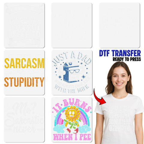 Dog Lover Humor DTF Transfer Iron-On - Less People More Dogs Rustic Sheen for T-Shirts & Apparel - Funny Pet Appreciation Gift