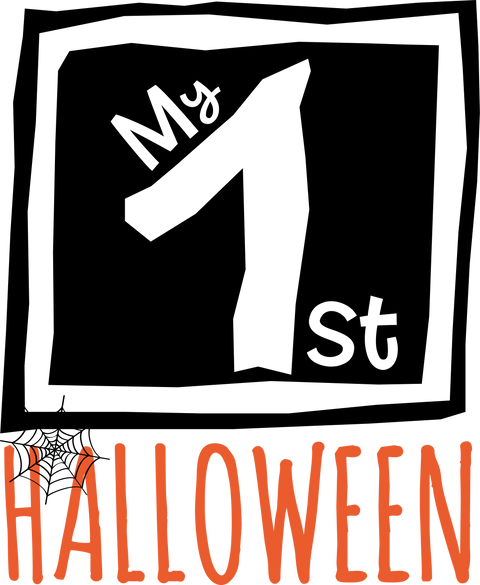 My 1st Halloween Gifts, Cute Halloween Onesie®, Newborn Baby Bodysuit, Halloween Baby Bodysuit, Spooky Season Graphic Tees, Gift for Kids