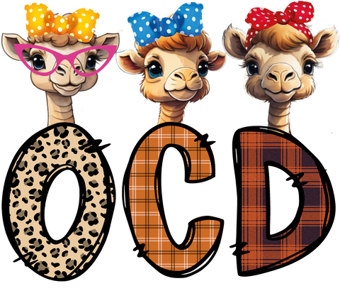 Ocd Camel Shirt, Funny Camel Tshirt, Camel Lover Gift, Cute Camel Tee, Funny Animal Shirts, Zoo T-shirt, Desert Shirt, Camel Owner Shirt
