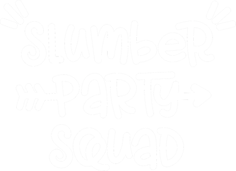 Slumber Party Squad T Shirt, Bestie Group TShirt, Sleepover Crew Tee, Teen Birthday Party Shirts, Girls Night Wear, Matching Party Pajamas,