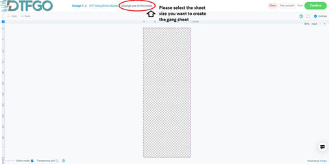 DTF Gang Sheet Builder